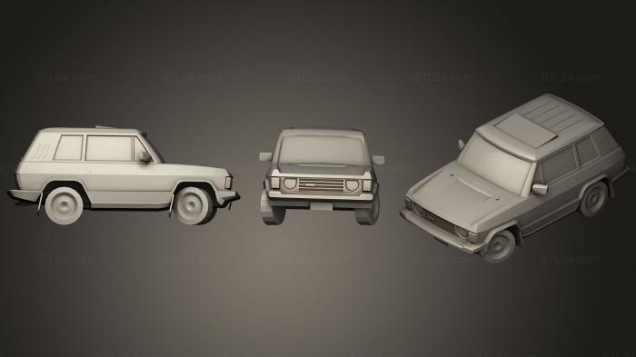 Автомобили и транспорт (ПРИВОД98, CARS_0377) 3D модель для ЧПУ станка